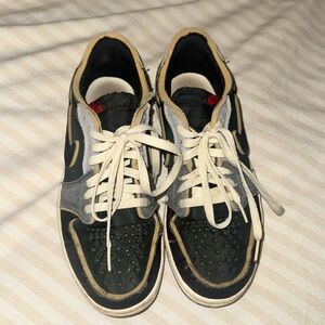 Black and Tan Sneakers
